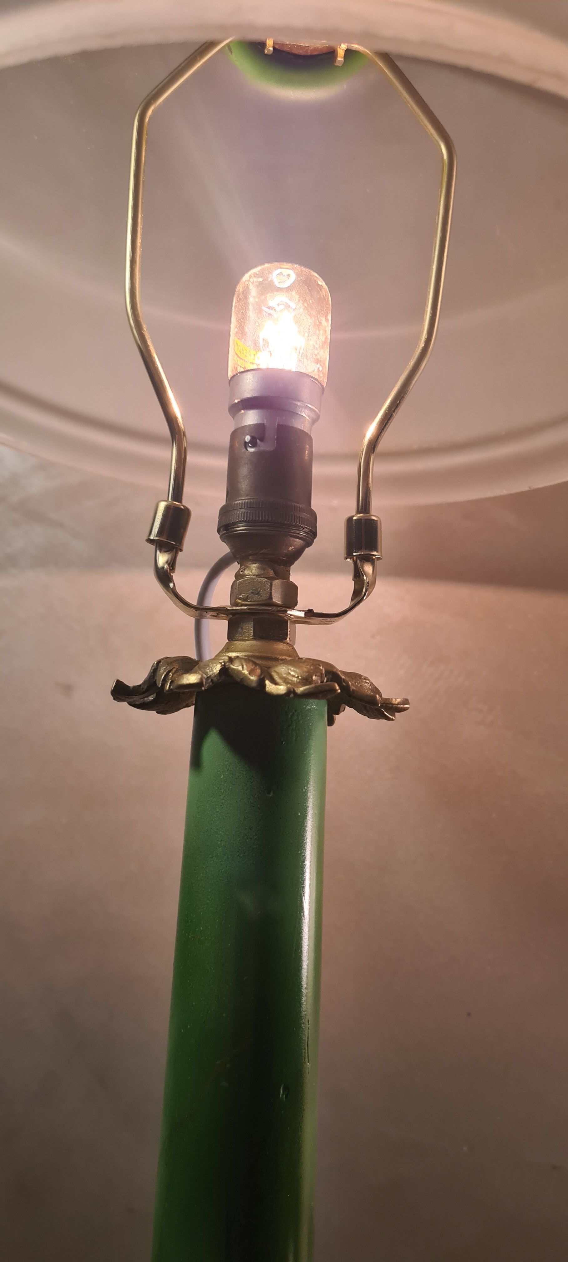 Napoleon bronze lamp from 1900 to 30