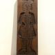 Vintage wooden speculoos mold