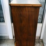 Old bedside, a niche and three drawers