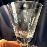 Set of 12 Portieux crystal red wine glasses slim shape