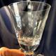 Set of 12 Portieux crystal red wine glasses slim shape