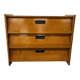 Vintage wooden shoe cabinet / flap cabinet