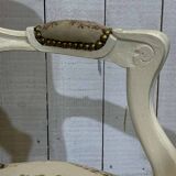 1970s Louis XV style cabriolet armchair