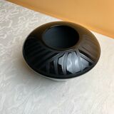 Vase noir style éthnique
