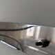 Pair of vintage adjustable wall lights, chrome metal, France 1970.
