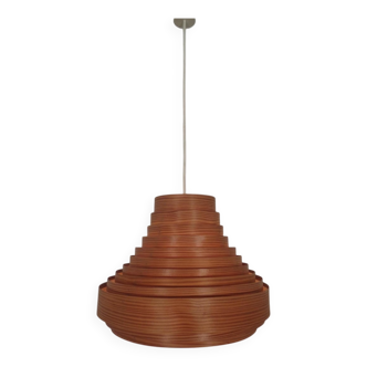 Wooden Lamella Ceiling Lamp by Hans-Agne Jakobsson for Hans-Agne Jakobsson AB Markaryd, 1960s