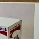 Affiche pop art original vintage réédition d’andy warhol « brillo box 1964 »