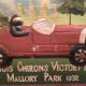 Wooden relief panel "Bugatti type 35" from country corner