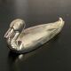 12 porte-couteaux forme canards et oies en metal