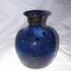 Blue flower vase