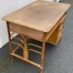 Bureau en rotin vintage