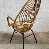 Rattan armchair
