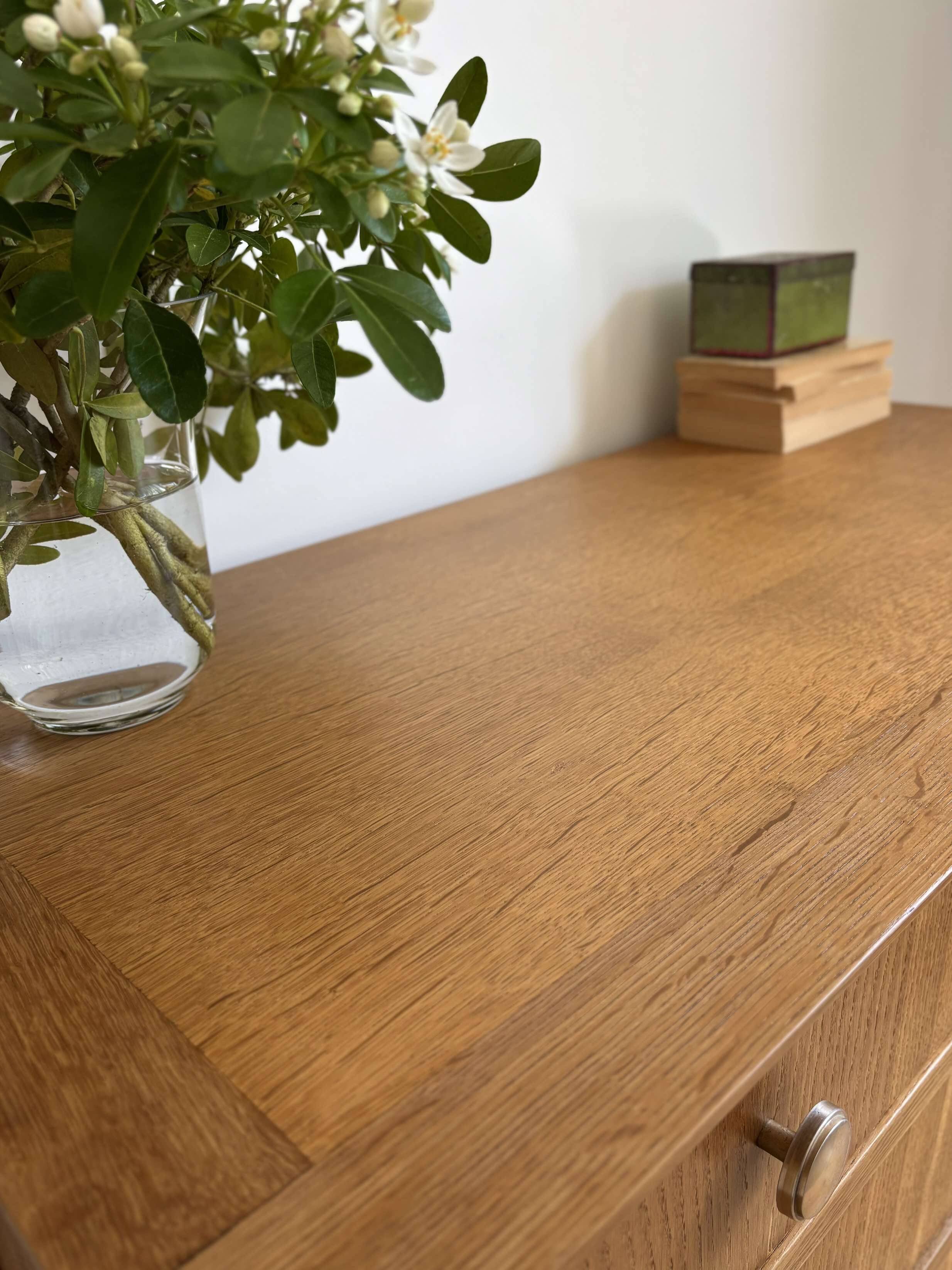 Vintage Scandinavian design commode from the 1950s.