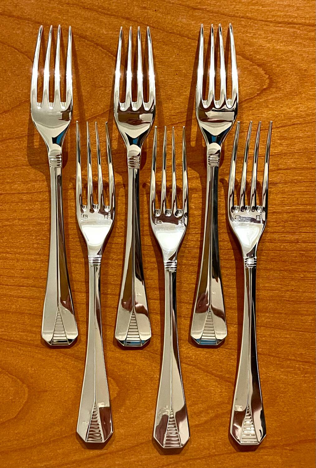 Christofle Atlantide 12 dessert cutlery 17 cm very good summer
