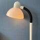 Lampadaire vintage blanc champignon Dijkstra Space Age