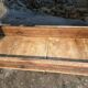 Antique French carpenter's workbench in oak and beech, circa 1900