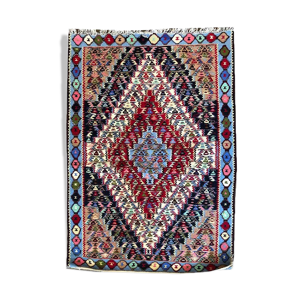 tapis kilim persan fait - main