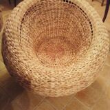 Round outdoor garden chair