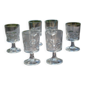 6 verres à vin