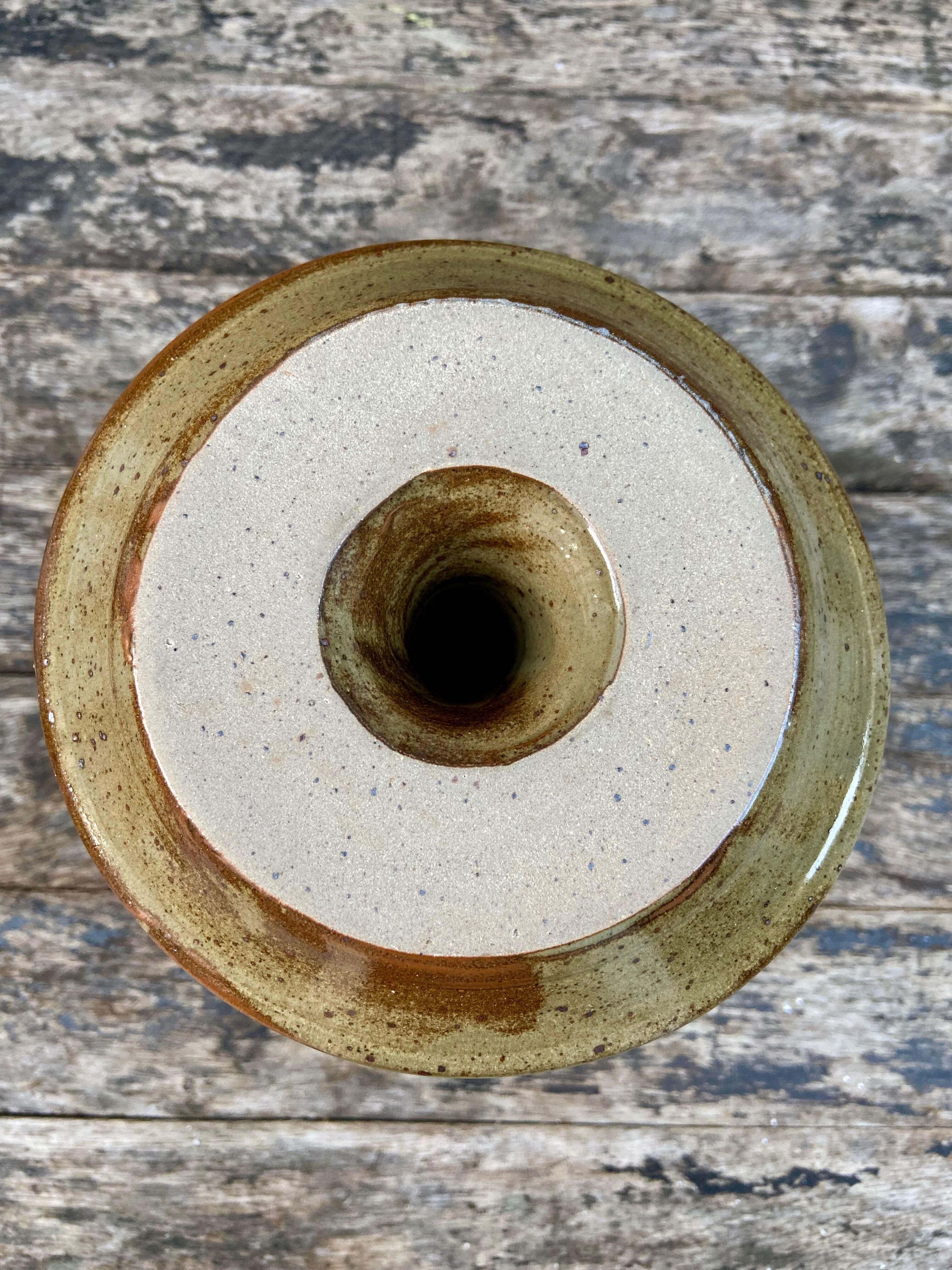 Sandstone candle holder