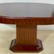 Table époque art déco en acajou eugène rinck