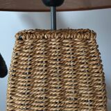 Vintage natural rope table lamp
