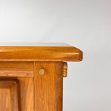 France Maison Raigan Style Elm Sideboard, 1970s