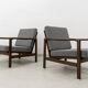 Vintage armchairs B-7522 designed by Zenon Bączyk, Poland, 1960s, set of 2