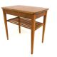Elm bedside table, Swedish Modern, Sweden, 1940