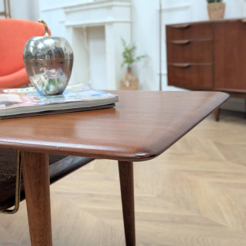 Scandinavian designer coffee table Hvidt & Nielsen