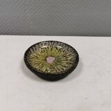 Small ceramic ashtray from Danish Bangholm 1970s