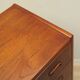Commode danoise en teck, années 1970