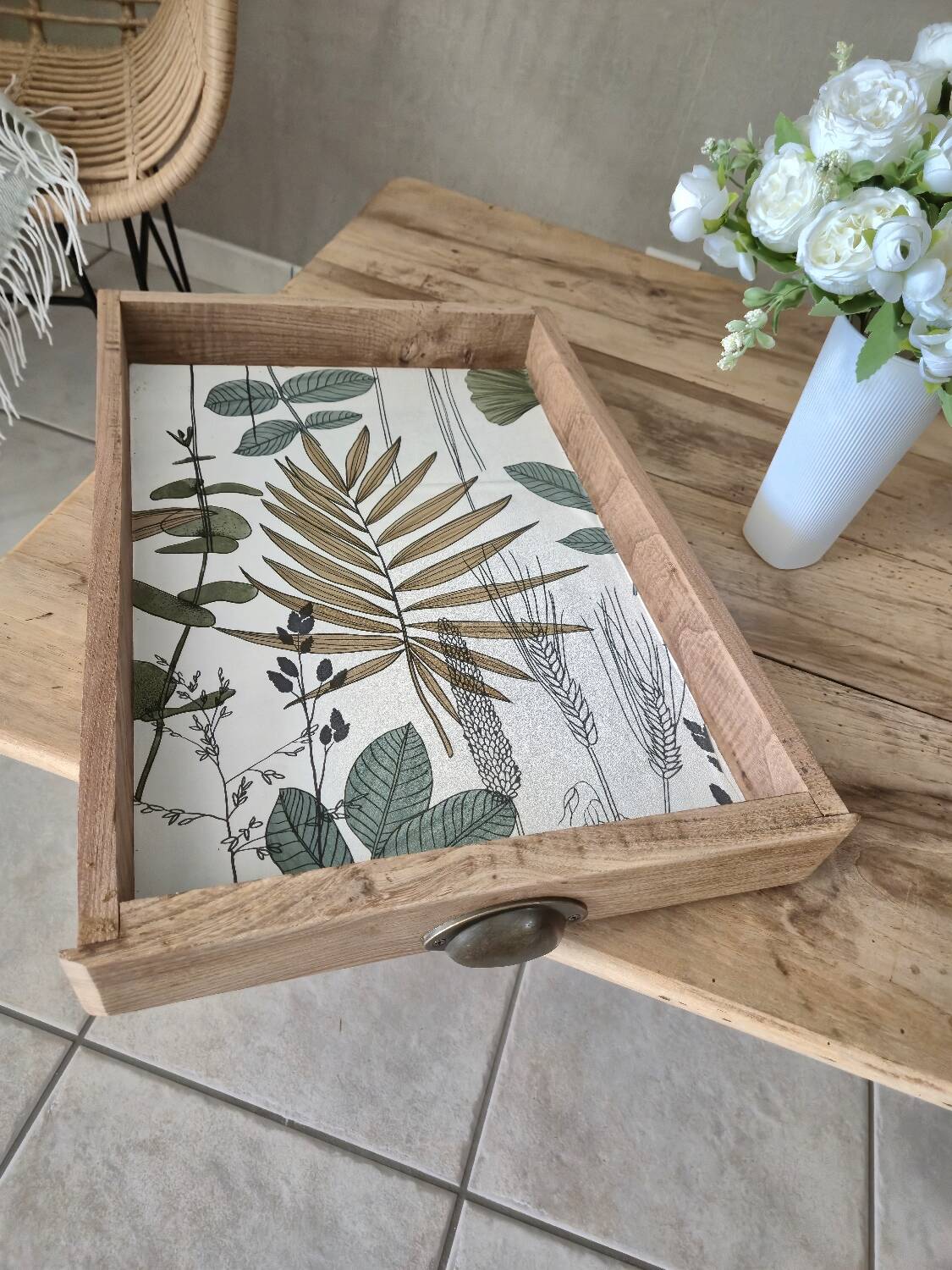 Oak coffee table
