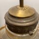 Vintage Bronze Glass Light Pendant 1960’s