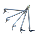 Adjustable wall hook 5 branches Evenlux