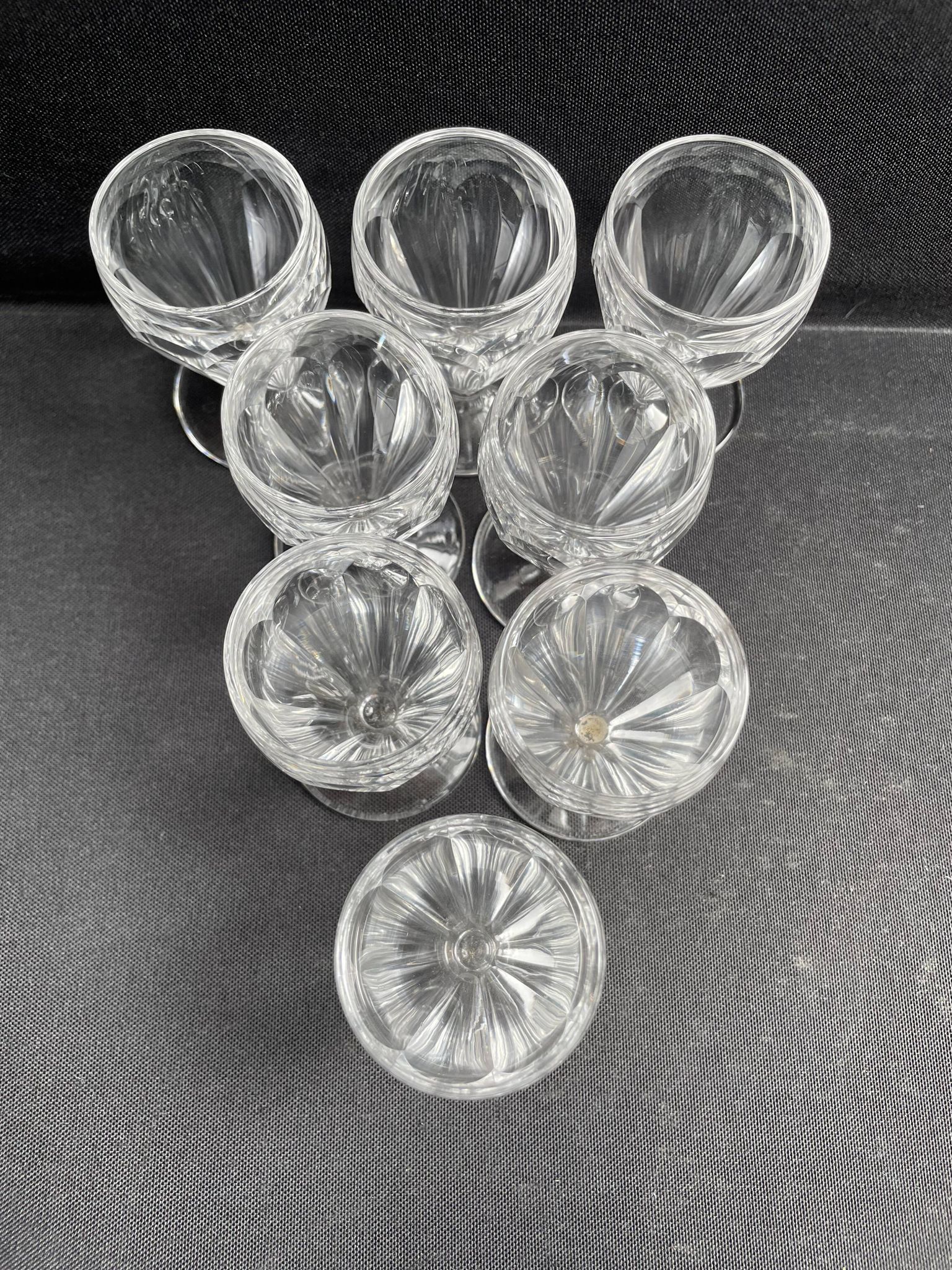8 verres à liqueur Saint Louis Béarn
