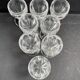8 Saint Louis Béarn liqueur glasses