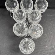 8 verres à liqueur Saint Louis Béarn