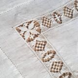 Hand embroidered tablecloth