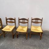 6 Guillerme and Chambron chairs