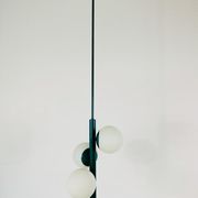 Kaiser space age pendant lamp, 1960s, Germany