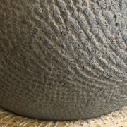 African earthenware storage pot, Senegal 19th century