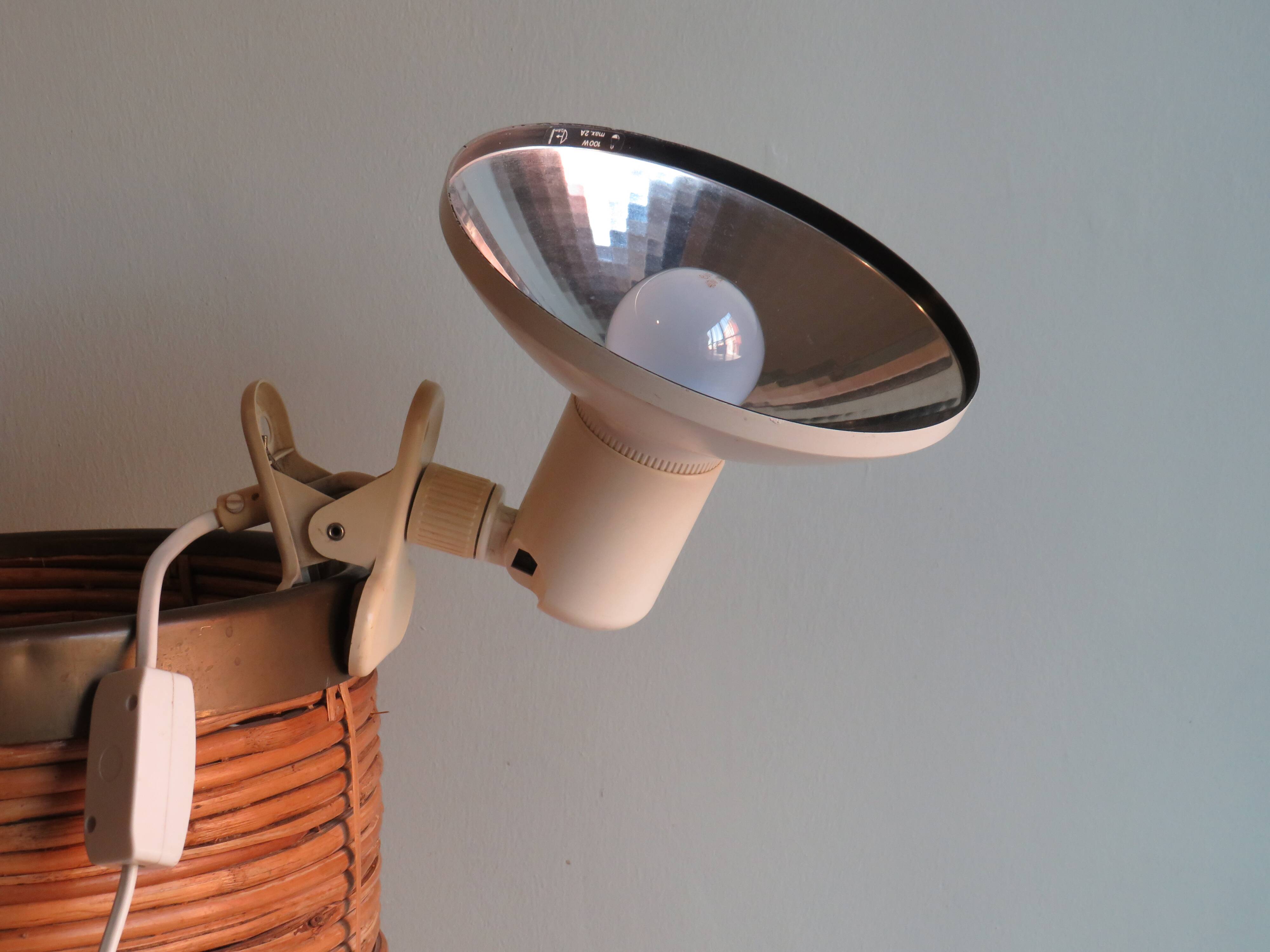 Set of 2 clamp lamps from Philips, Netherlands 1970