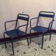 Paire de chaises extérieures Fermob 1980