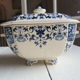 Iron Earth tureen earthenware from Gien model Ibis