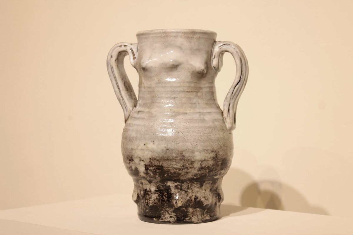 Important vase in ceramic - Alexandre Kostanda for Louis Giraud, Vallauris