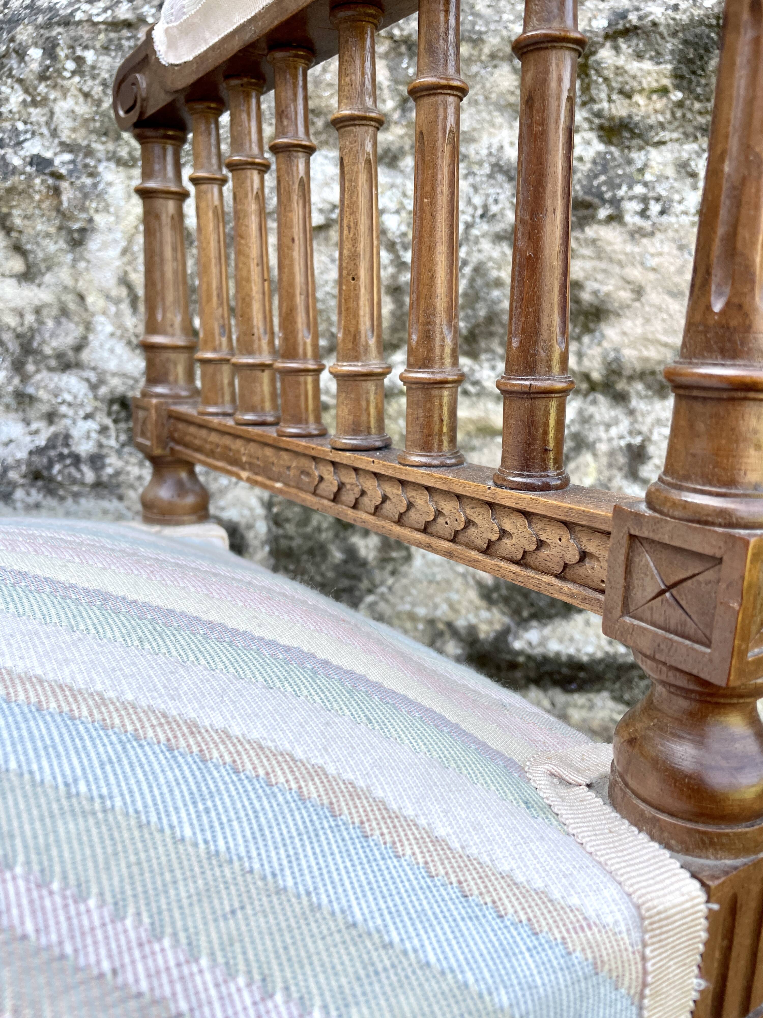 Louis XVI piano bench