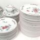 Limoges Bernardaud "Lhasa" porcelain table service 82 pieces