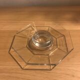 Coquetier vintage en verre luminarc modèle Octime