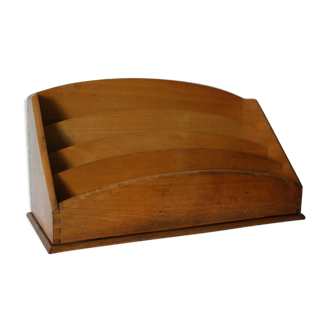 Vintage wooden mail door